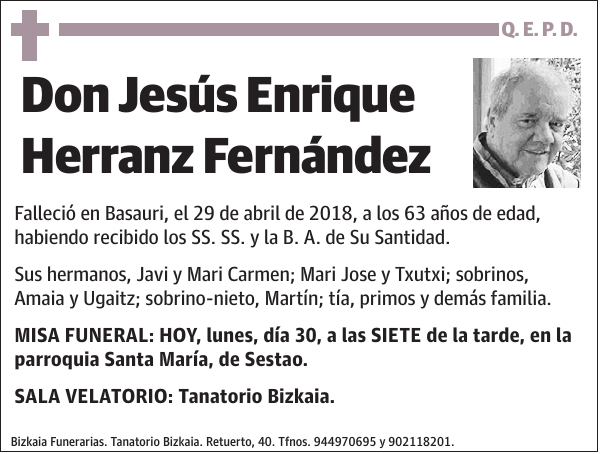 Jesús Enrique Herranz Fernández