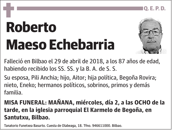 Roberto Maeso Echebarria