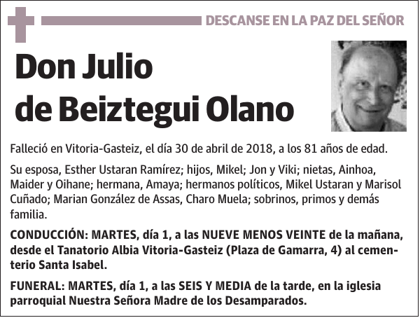 Julio de Beiztegui Olano