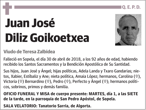 Juan José Diliz Goikoetxea