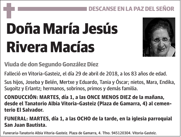 María Jesús Rivera Macías