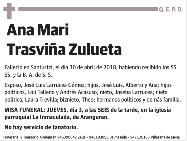 Ana Mari Trasviña Zulueta