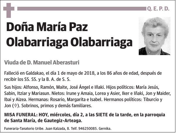 María Paz Olabarriaga Olabarriaga