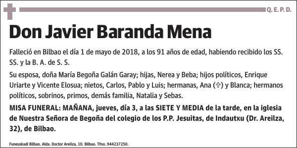 Javier Baranda Mena