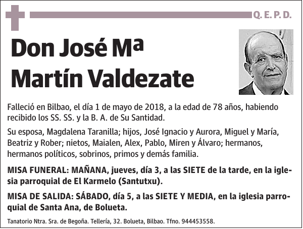 José Mª Martín Valdezate