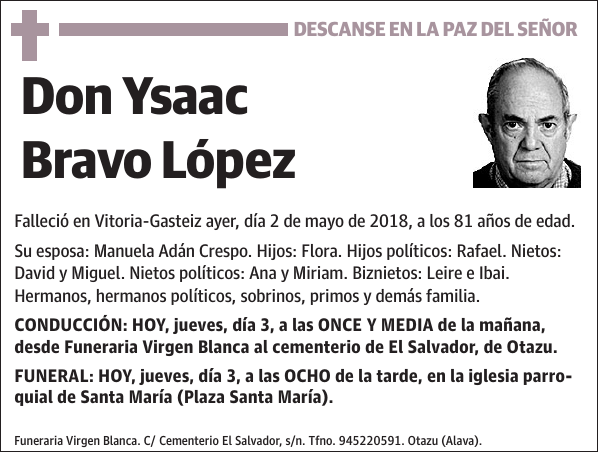 Ysaac Bravo López