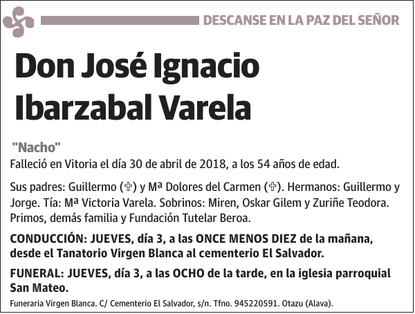 José Ignacio Ibarzabal Varela