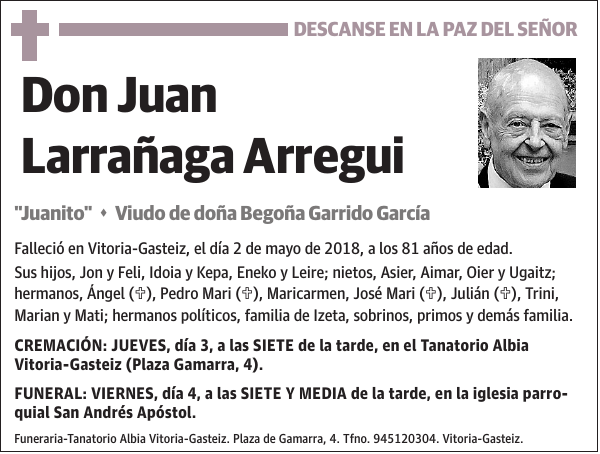 Juan Larrañaga Arregui