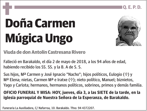 Carmen Múgica Ungo