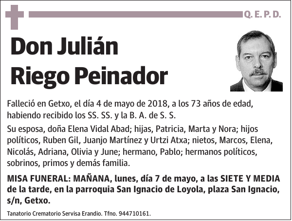 Julián Riego Peinador