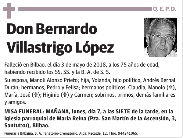 Bernardo Villastrigo López