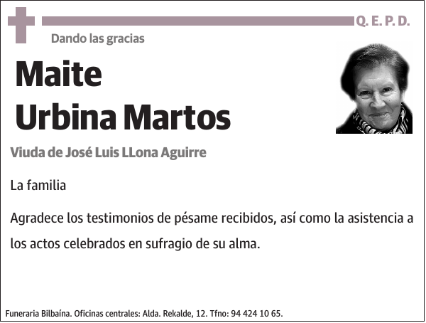 Maite Urbina Martos