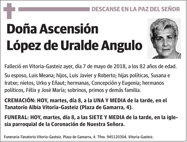 Ascensión López de Uralde Angulo