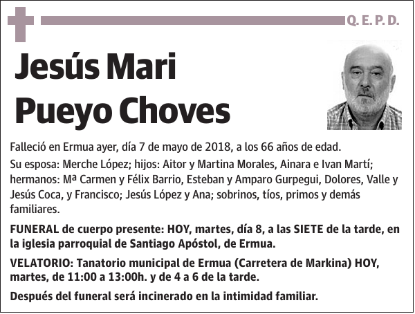 Jesús Mari Pueyo Choves