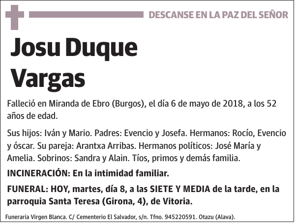 Josu Duque Vargas