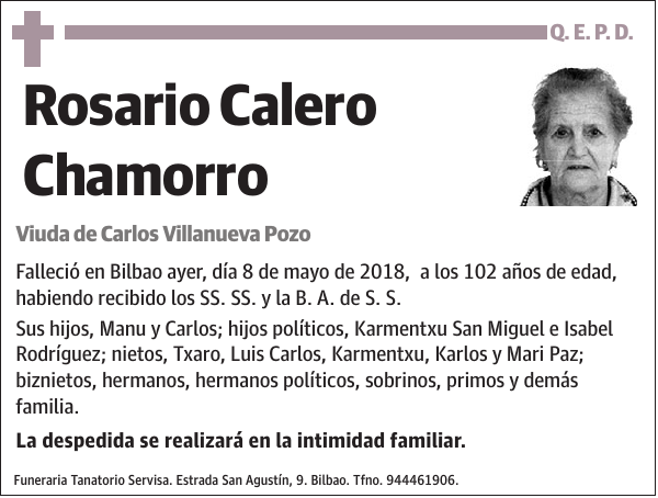 Rosario Calero Chamorro