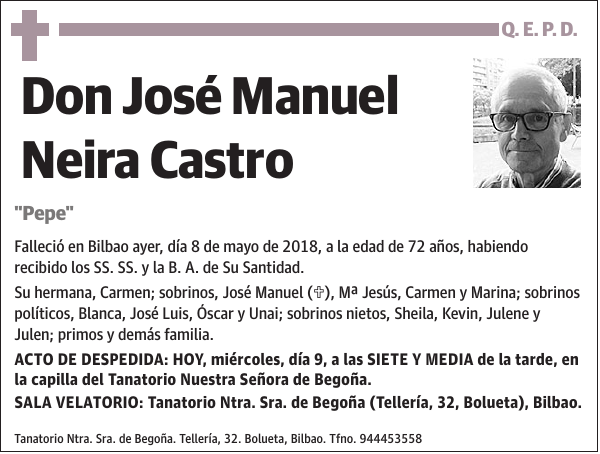 José Manuel Neira Castro