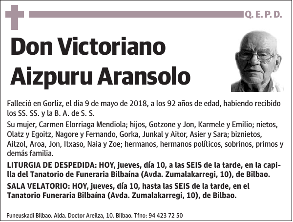 Victoriano Aizpuru Aransolo