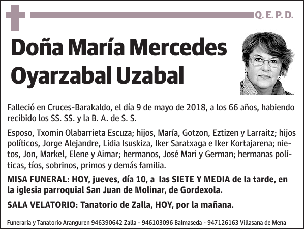 María Mercedes Oyarzabal Uzabal