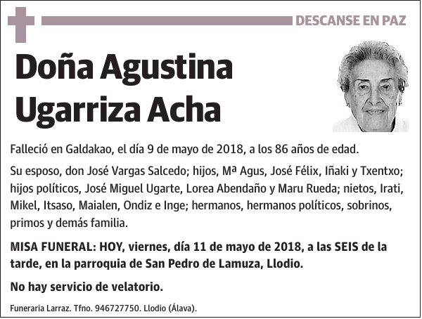 Agustina Ugarriza Acha