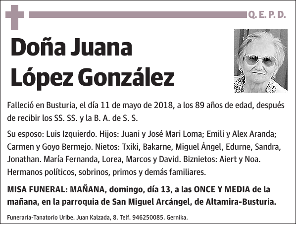 Juana López González