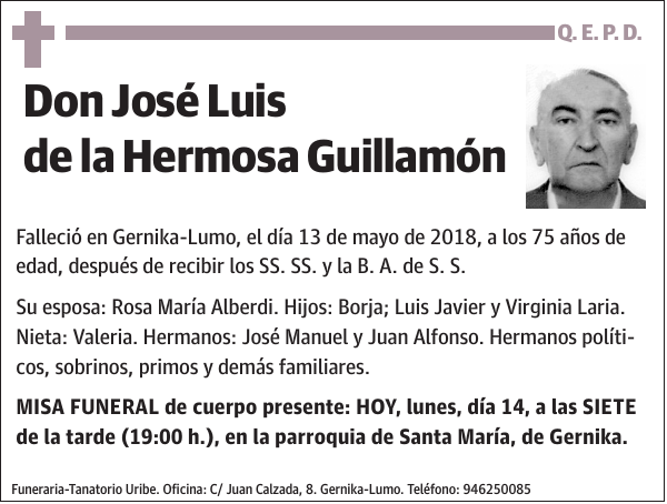 José Luis de la Hermosa Guillamón