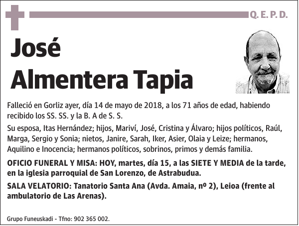 José Almentera Tapia