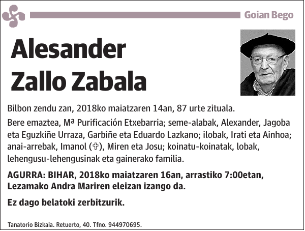 Alesander Zallo Zabala