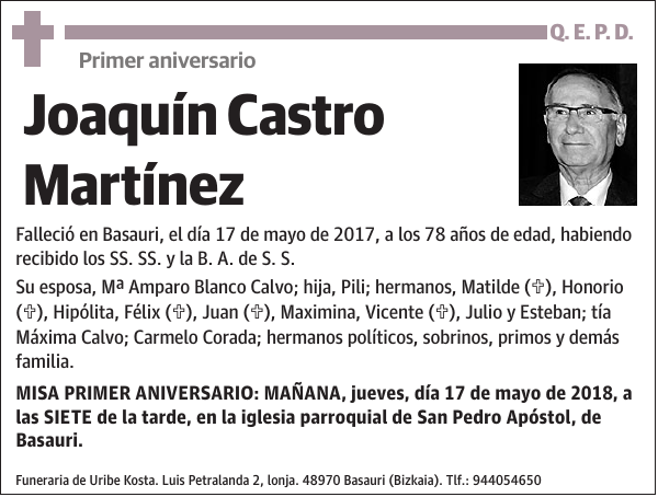 Joaquín Castro Martínez