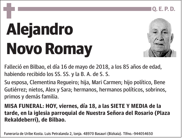 Alejandro Novo Romay