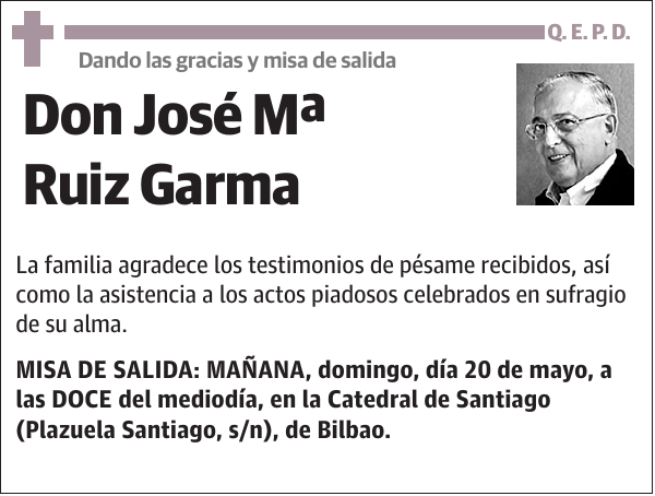 José Mª Ruiz Garma