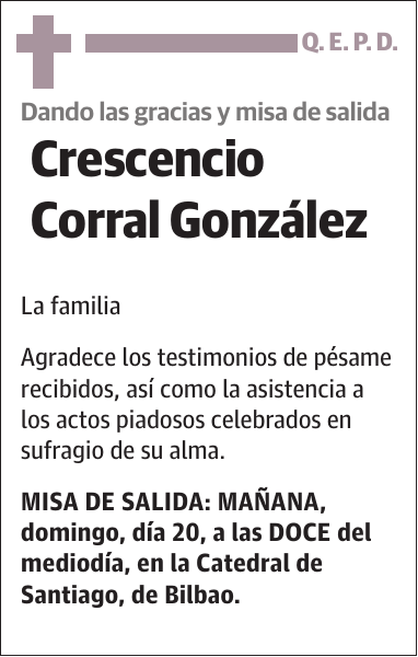 Crescencio Corral González