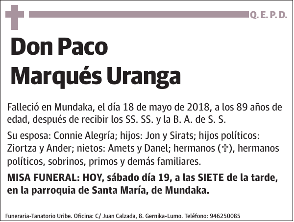 Paco Marqués Uranga