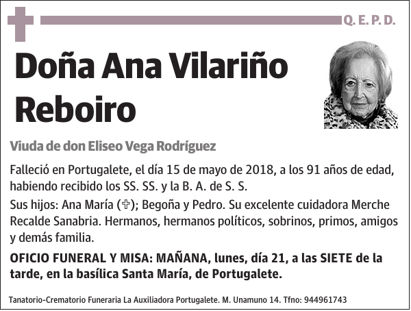 Ana Vilariño Reboiro