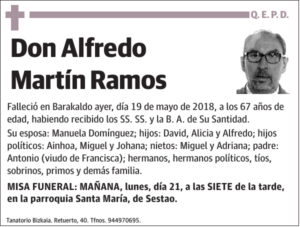 Alfredo Martín Ramos