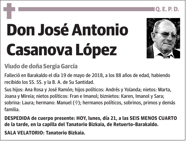 José Antonio Casanova López