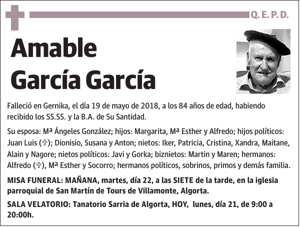 Amable García García