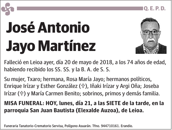 José Antonio Jayo Martínez