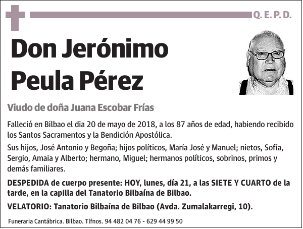 Jerónimo Peula Pérez