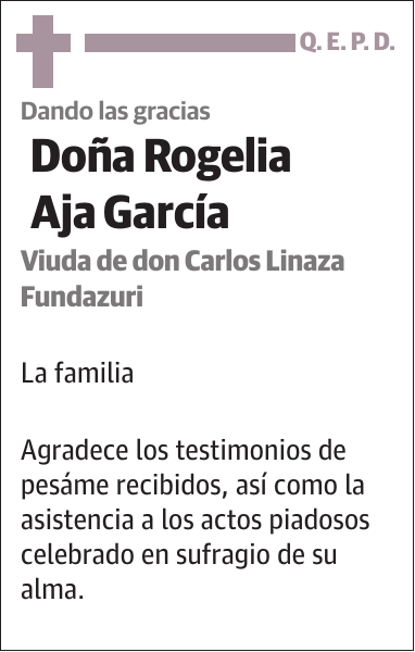 Rogelia Aja García