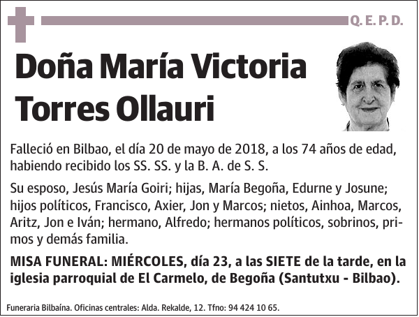 María Victoria Torres Ollauri