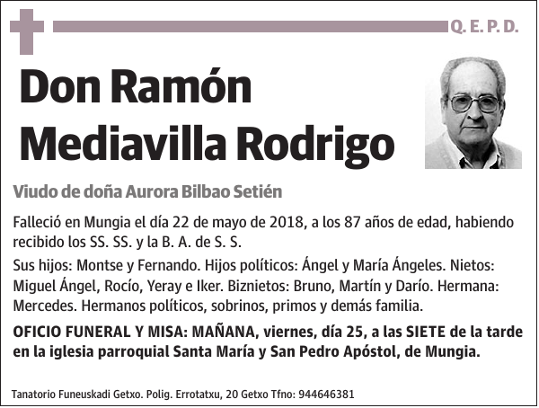 Ramón Mediavilla Rodrigo