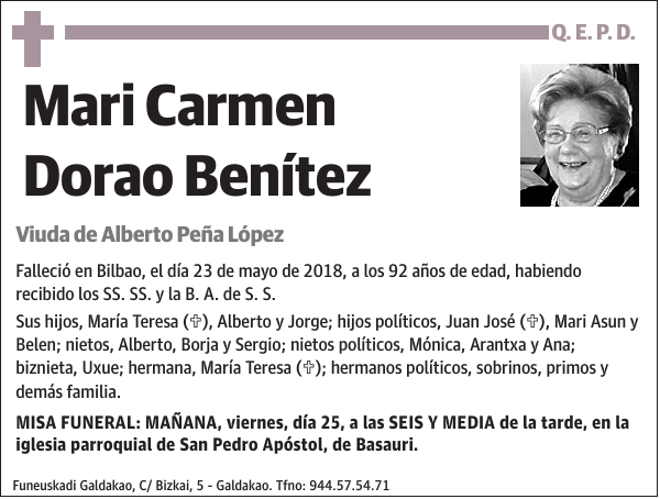 Mari Carmen Dorao Benítez