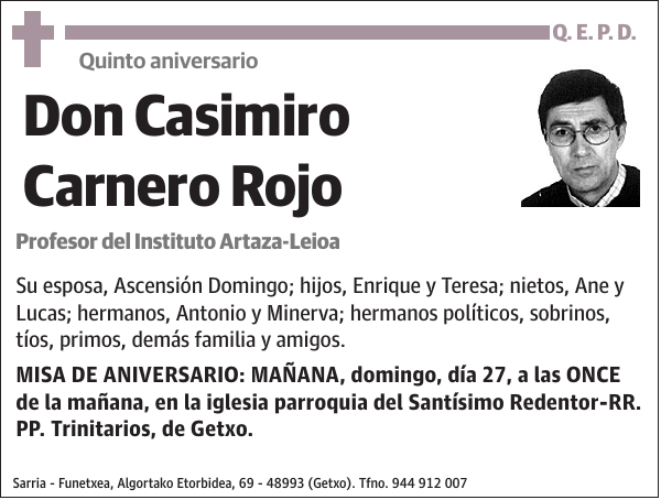 Casimiro Carnero Rojo