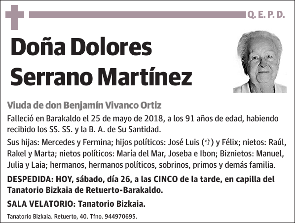 Dolores Serrano Martínez