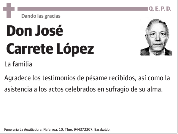 José Carrete López