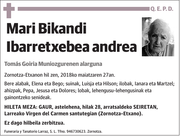 Mari Bikandi Ibarretxebea