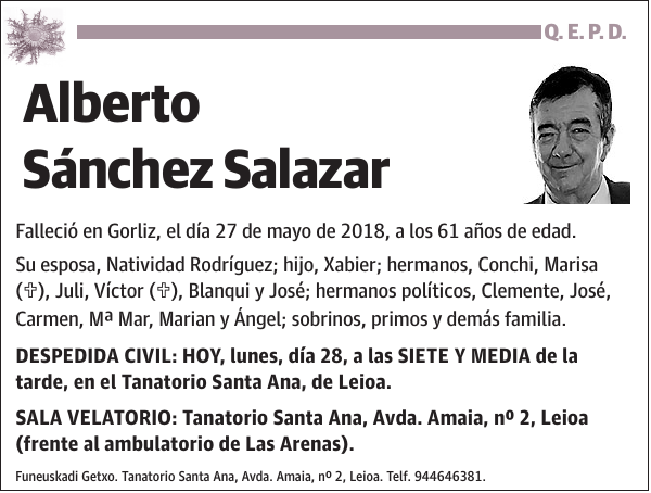 Alberto Sánchez Salazar