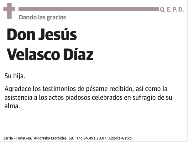 Jesús Velasco Díaz