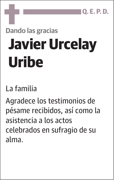 Javier Urcelay Uribe